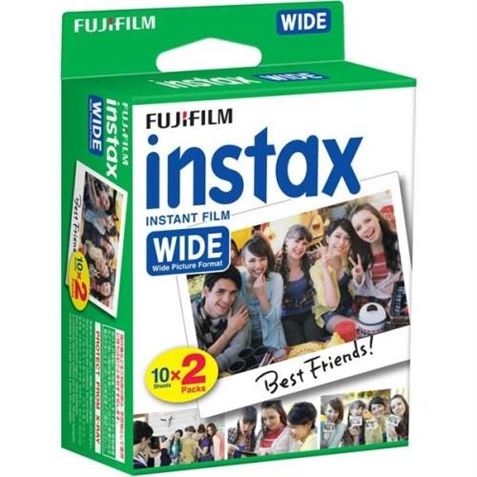 PACK 20 PELICULAS DE FOTO INSTANTANEAS 99X62MM INSTAX - 16899922