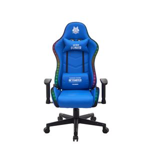 SILLA GAMING RGB SERIE FENRIR AZUL CROMAD - CR1231