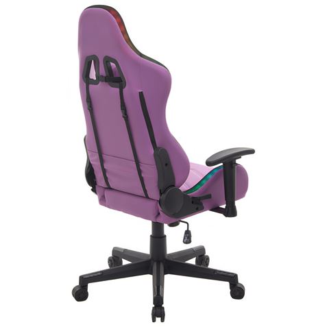 SILLA GAMING RGB SERIE FENRIR VIOLETA CROMAD - CR1233-4