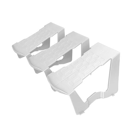 KIT DE 3 ZAPATEROS POLIPROPILENO BLANCO 210×147×140 ARTPLAST - U22W-KIT