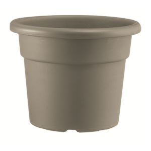 MACETA REDONDA DIAMETRO 40CM TAUPE ARTPLAST - CIL040CBTO