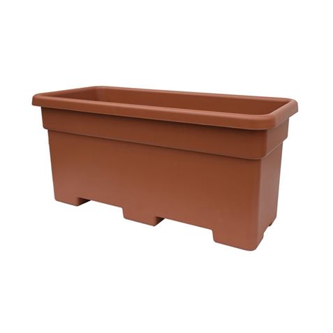 JARDINERA MAXI RECTANGULAR 60CM TERRACOTA ARTPLAST - MAX60CBCO
