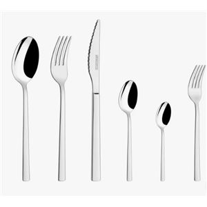 SET 24 CUBIERTOS ACERO INOX AMALFI MONIX - M206974