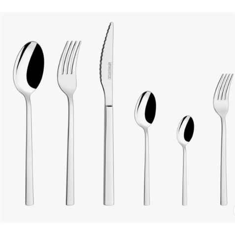 SET 24 CUBIERTOS ACERO INOX AMALFI MONIX - M206974