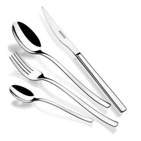 SET 24 CUBIERTOS ACERO INOX GENOVA MONIX - M201074