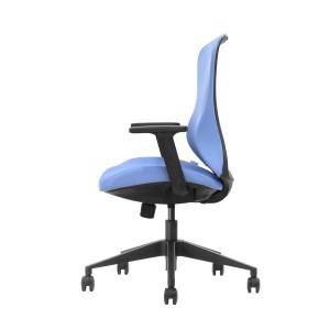 REACONDICIONADA SILLA OFICINA GAMA SENIOR SE1700 AZUL CROMAD - CR1202-6