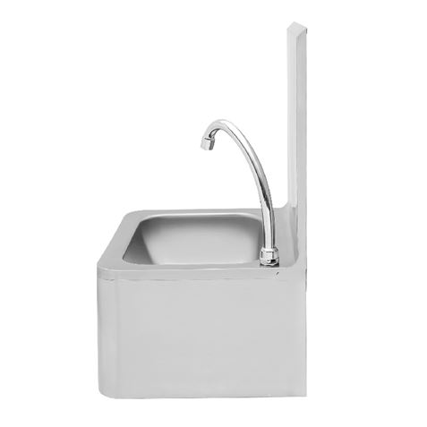 FREGADERO MURAL ACERO INOX PROFESIONAL CON GRIFO Y DISPENSADOR CHEF PRO - CF0144-4