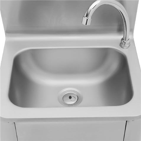 FREGADERO MURAL ACERO INOX PROFESIONAL CON GRIFO Y DISPENSADOR CHEF PRO - CF0144-7