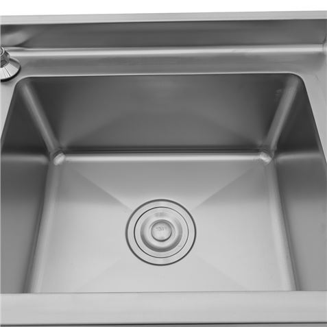 LAVAMANOS ACERO INOX INDUSTRIAL CON GRIFO DE PIE Y DISPENSADOR CHEF PRO - CF0145-9