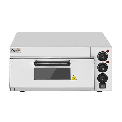 HORNO DE PIZZA ELÉCTRICO PROFESIONAL 1 CÁMARA 2000W CHEF PRO - CF0118-2