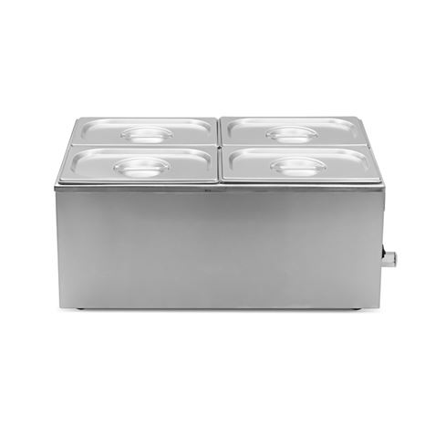 BAÑO MARIA INDUSTRIAL 4 CUBETAS 1200W CHEF PRO - CF0113-4