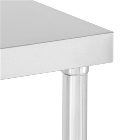 MESA DE TRABAJO ACERO INOXIDABLE 140X70X85CM CHEF PRO - CF0133-4