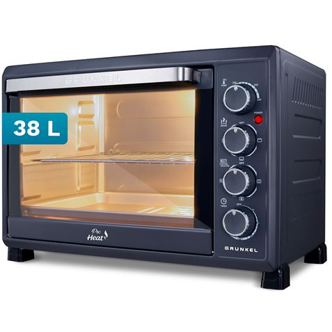 HORNO ELECTRICO CONVECCION 38 LITROS 2000W HR-38PRO GRUNKEL - HR-38PRO