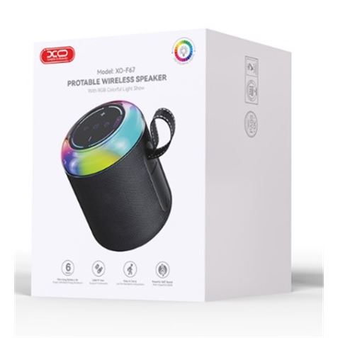 REACONDICIONADO ALTAVOZ BLUETOOTH CON LED RGB F67 XO - XOF67-2
