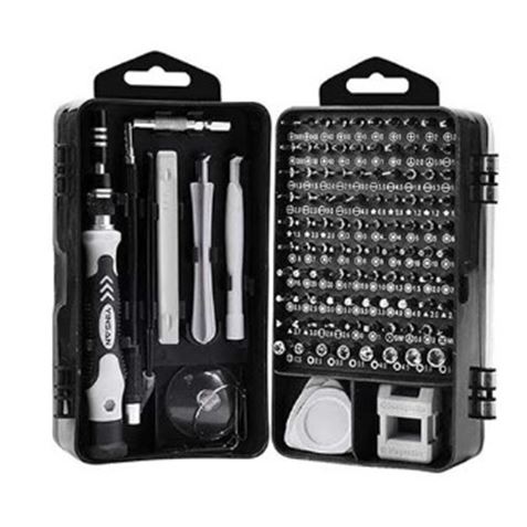 SET DESTORNILLADOR 115 EN 1 CON ESTUCHE DE TRANSPORTE - 15711