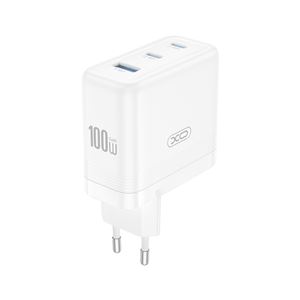 CARGADOR USB+USB-C X2 100W CE35 BLANCO XO - XOCE35