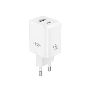 CARGADOR USB+USB-C 45W CE36 BLANCO XO - XOCE36