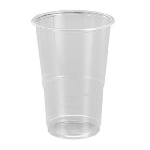 PACK 50 VASOS PLASTICOS TRANSPARENTE 250CC ALGON - BA01054376567