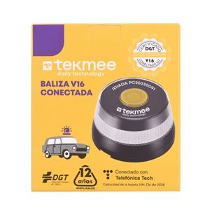 BALIZA V16 GEOLOCALIZADA DGT 3.0 TEKMEE - 8843015-2