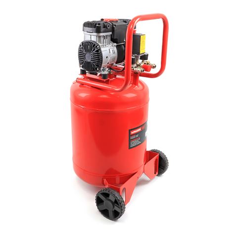 COMPRESOR DE AIRE VERTICAL 50 LITROS | 2HP | 8BAR | SILENCIOSO MADER - 09340