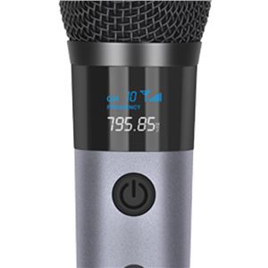 PACK 2 MICROFONOS INALÁMBRICOS UHF CON RECEPTOR Y BATERÍA COOLSOUND - CS0287-2