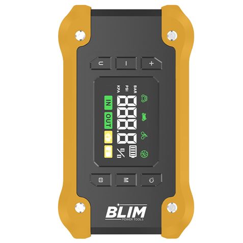 ARRANCADOR BATERIAS 4 EN 1 CON COMPRESOR Y POWERBANK 16.000 MAH BLIM - BL0526-4