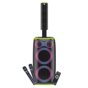 ALTAVOZ KARAOKE COOLSOUND BLAST PUMP 2.1 2X6.5" + 5xTWEETERS 550W VERDE - CS0294