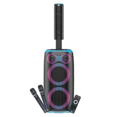 ALTAVOZ KARAOKE COOLSOUND BLAST PUMP 2.1 2X6.5" + 5xTWEETERS 550W AZUL - CS0295