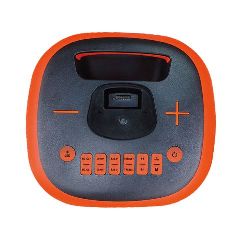 ALTAVOZ KARAOKE COOLSOUND BLAST PUMP 2.1 2X6.5" + 5xTWEETERS 550W NARANJA - CS0296-2