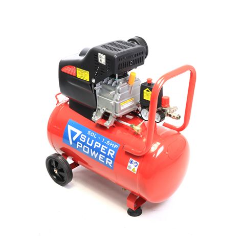 COMPRESOR DE AIRE 50 LITROS 1.5HP SUPER POWER - 73231-3