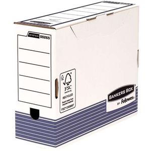 CAJA CARTON ARCHIVO DEFINITIVO 265X327X111MM BLANCO FELLOWES - 0026501