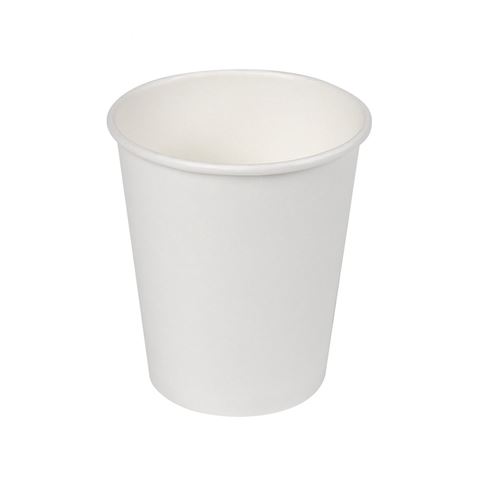 SET 25 VASO BLANCO CARTON 200CC ALGON - BA01054075089
