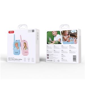 PACK 2 WALKIES TALKIES INFANTILES CON CAMARA AZUL/ROSA DJJ02 XO - XODJJ02-3