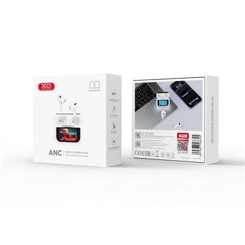 AURICULARES BLUETOOTH CON CANCELACION DE RUIDO TWS X48 BLANCO XO - XOX48-4