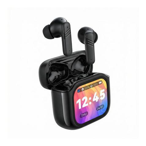 AURICULARES BLUETOOTH TWS CON DOBLE MICRO Y DISPLAY X50 NEGRO XO - XOX50