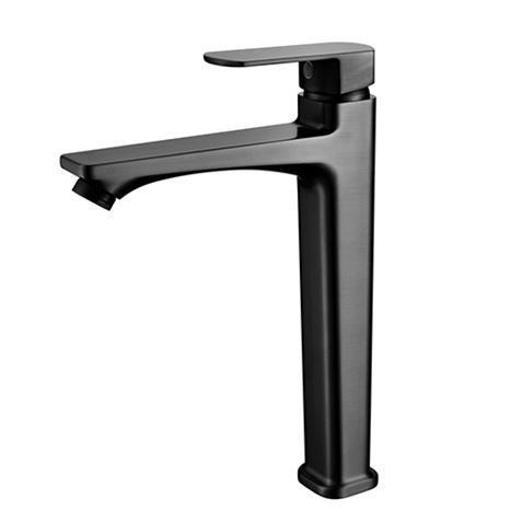 MONOMANDO LAVABO ALTO NEGRO FONTASTOCK - FSKFGB009