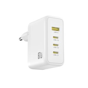 CARGADOR USB 3XUSB-C 67W 1XUSB-A 22.5W CE39 XO - XOCE39-2