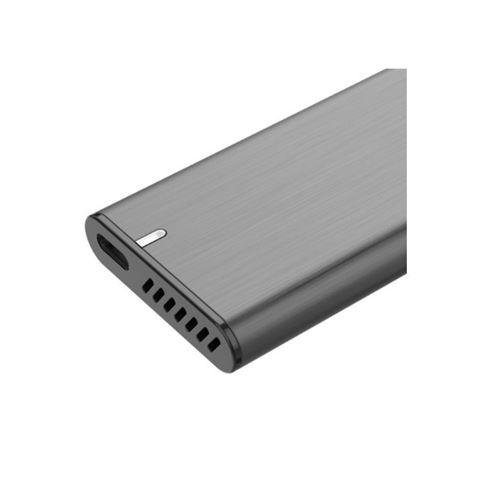 CARCASA EXTERNA DISCO DURO M.2 NVME/SATA ALUMINIO COOLBOX MINICHASE NS31 - COO-MCM-NVSA-1