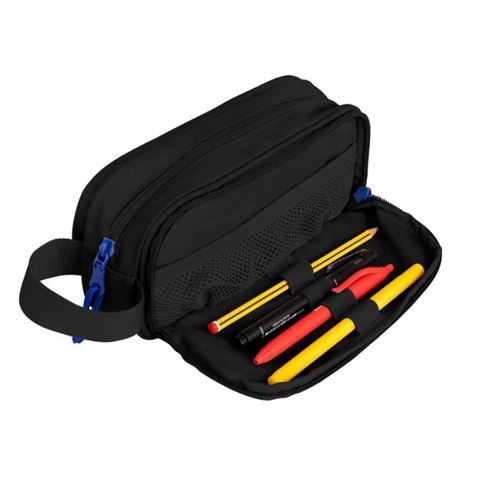 ESTUCHE 3 CREMALLERAS CON ASA LATERAL NEGRO OXFORD - 400174117-1