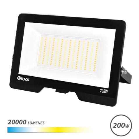 FOCO LED SERIE LUMAX CCT 200W | 20000LM | LUZ CALIDA, BLANCA Y FRIA ELBAT - EB0592