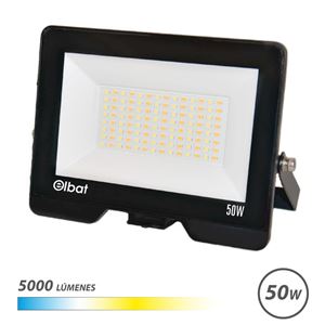 FOCO LED SERIE LUMAX CCT 50W | 5000LM | LUZ CALIDA, BLANCA Y FRIA ELBAT - EB0590