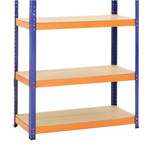 ESTANTERIA METALICA 5 BALDAS 180X80X40CM 100KGS BLIM - BL0527-2