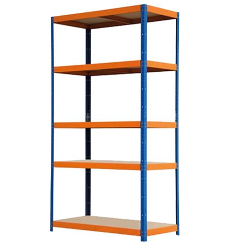 ESTANTERIA METALICA 5 BALDAS 180X100X40CM 175KGS BLIM - BL0528