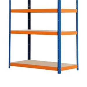 ESTANTERIA METALICA 5 BALDAS 180X100X40CM 175KGS BLIM - BL0528-2