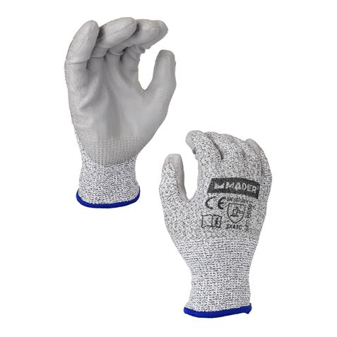 GUANTES DE PROTECCION RESISTENCIA NIVEL C TALLA M MADER - 96415