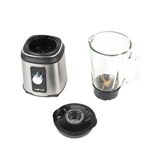 REACONDICIONADA BATIDORA INOXIDABLE VASO CRISTAL 1800W 1.5 LITROS MUVIP - MV0651-3