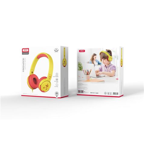 AURICULARES KIDS EP47 ROJO/AMARILLO XO - XOEP47RY-1