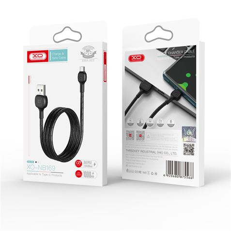 CABLE NB169 CORDON USB - MICRO USB | 2A | 1 MTR | BLANCO XO - XONB169