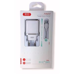 PACK CARGADOR CORRIENTE L52 2.1A + CABLE MICRO USB XO - XOL52MC-1